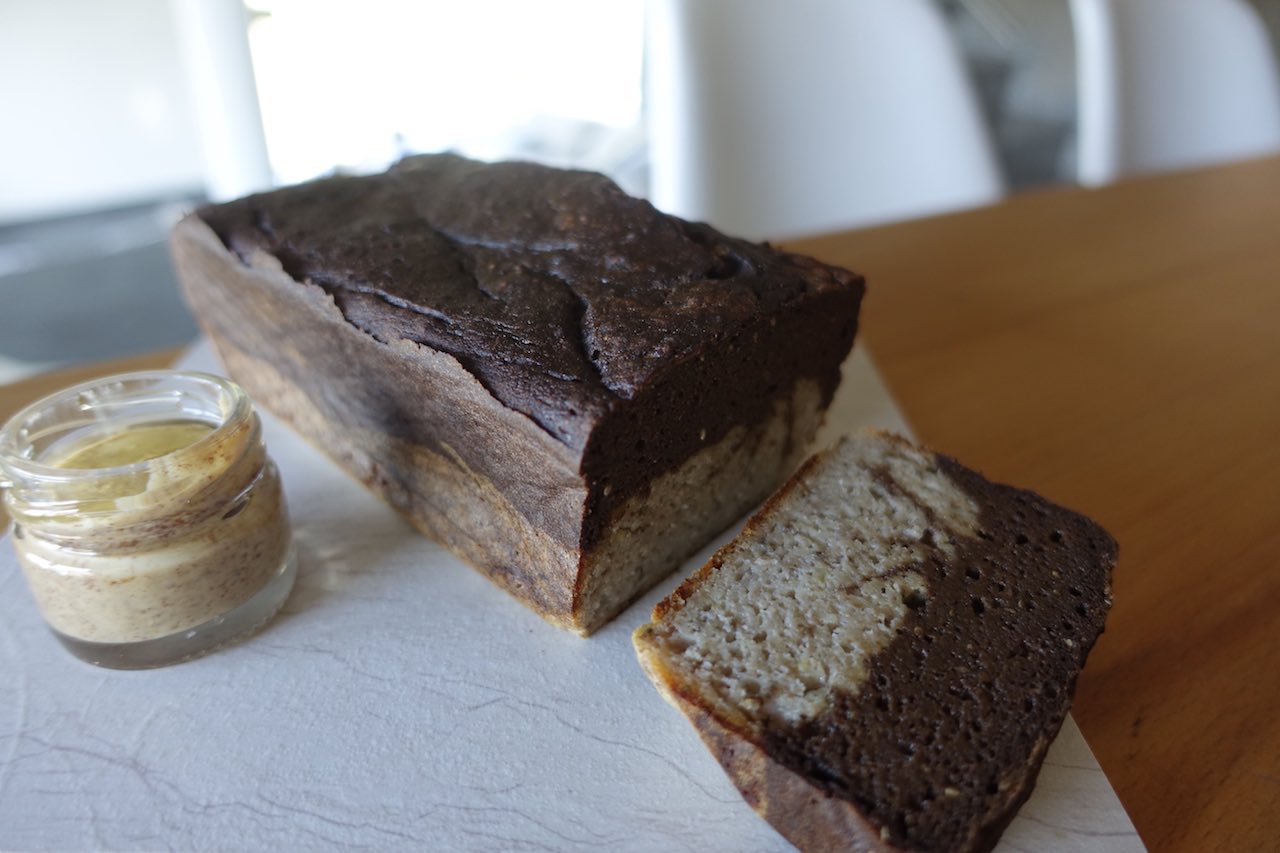 gesundes Bananenbrot - vegan und ohne Zucker